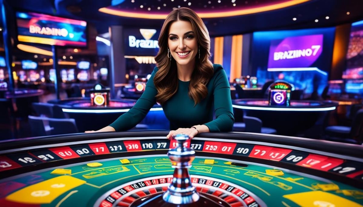 Tampilan meja Live Baccarat di hanomantoto dengan dealer, area kartu, dan tampilan taruhan pemain